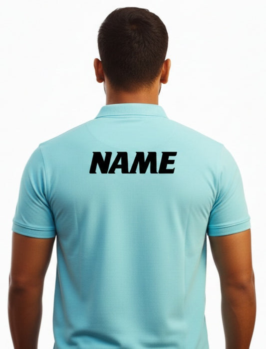 Half sleeve jersey with name and number printed tshirts