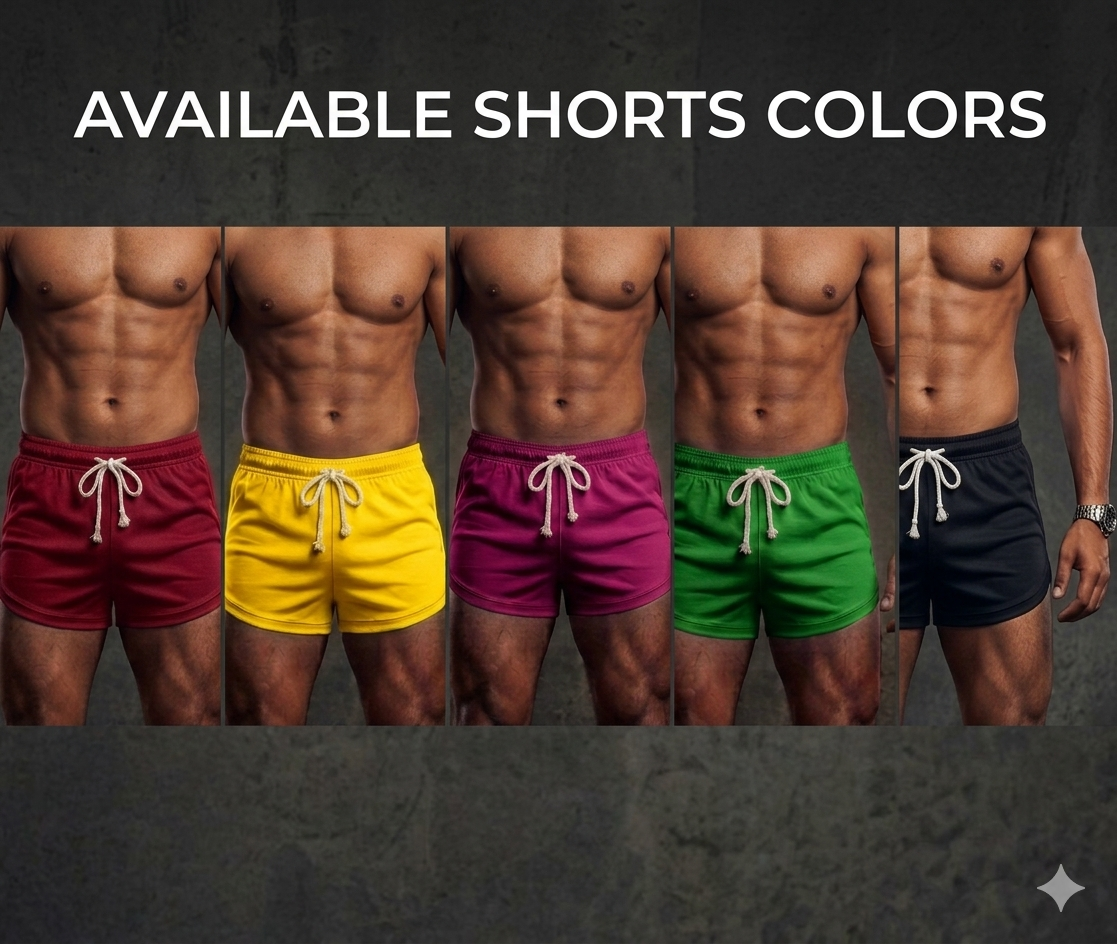 Kabaddi shorts with number print