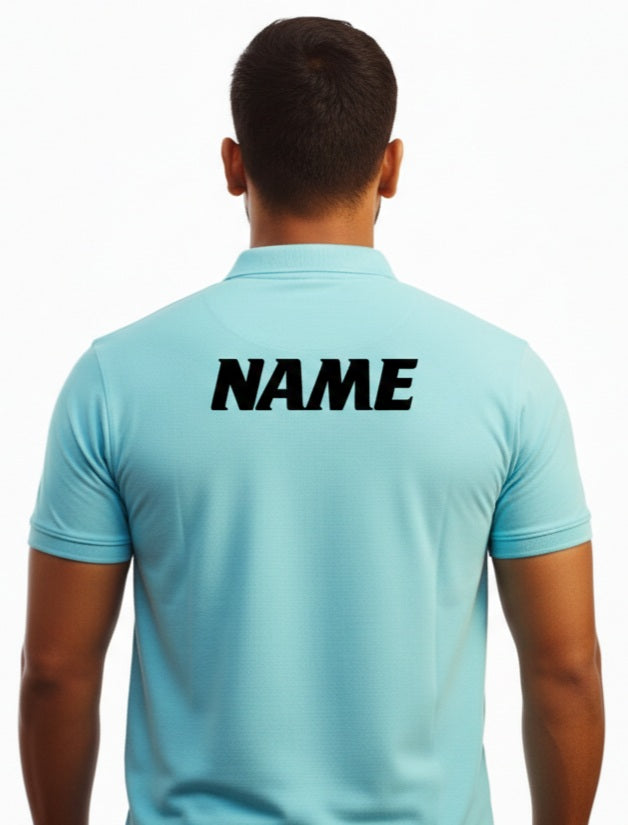 Half sleeve jersey with name and number printed tshirts