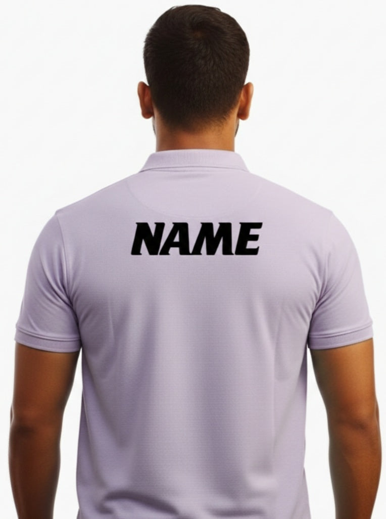 Half sleeve jersey with name and number printed tshirts