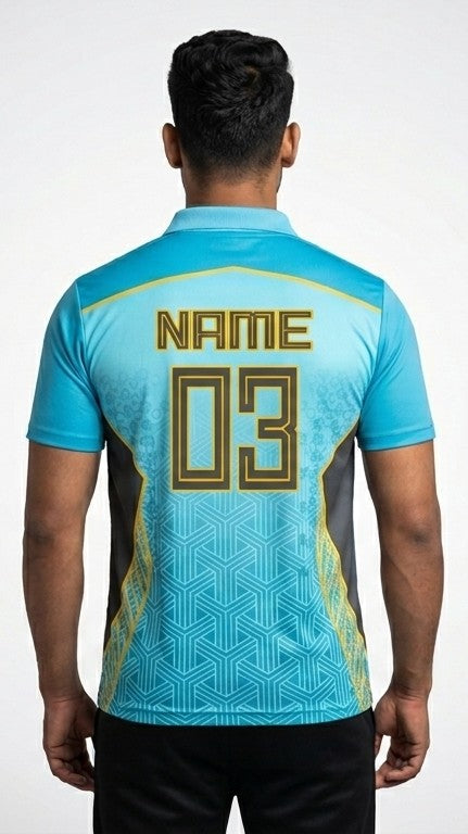 jersey with name and number prined tshirt