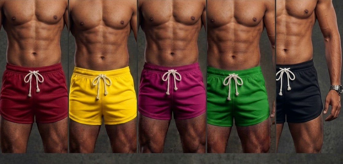 Kabaddi shorts with number print