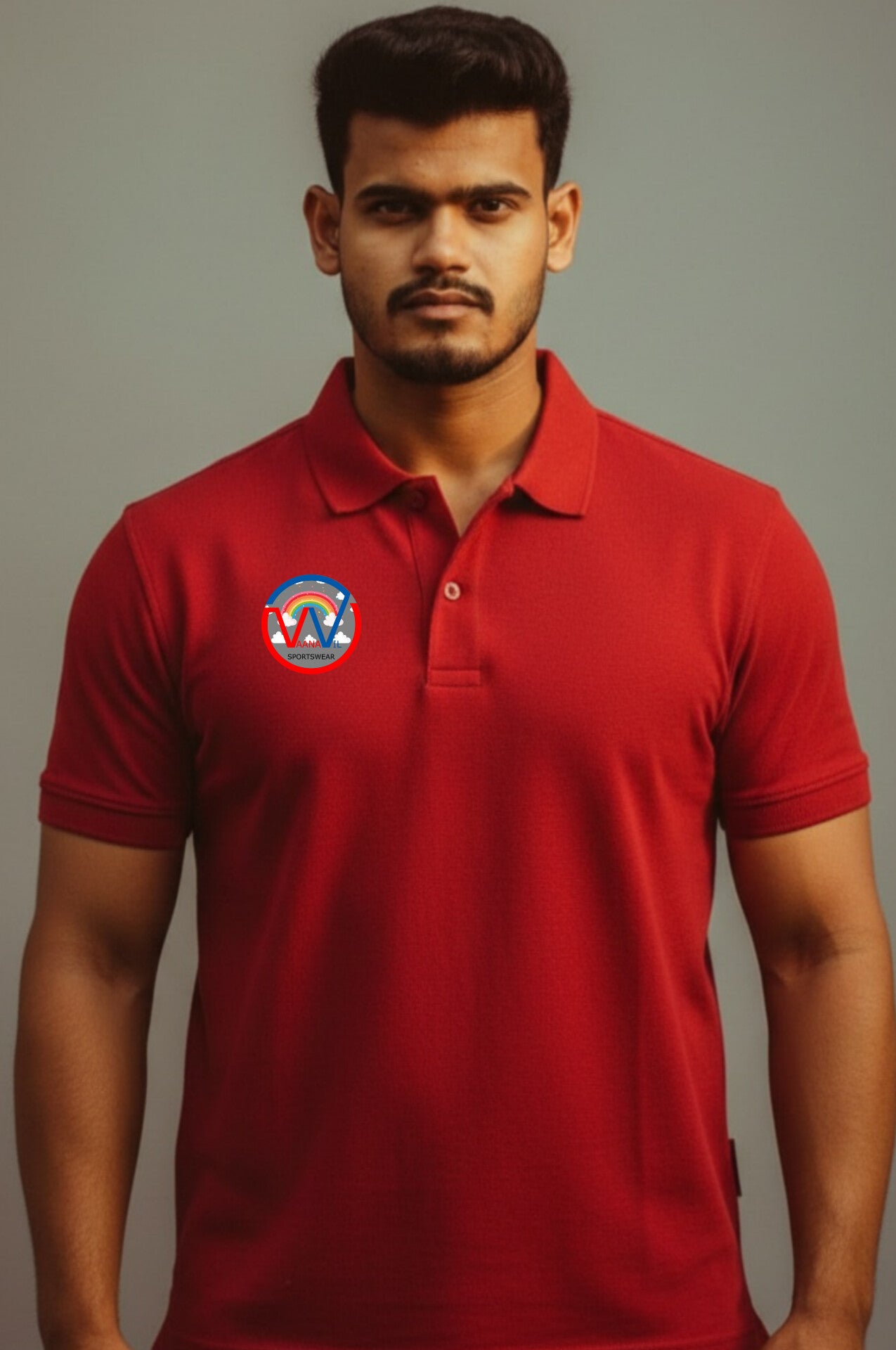 Half sleeve jersey with name and number printed tshirts red