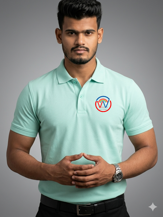 Ice green  jersey with name and number printed tshirts